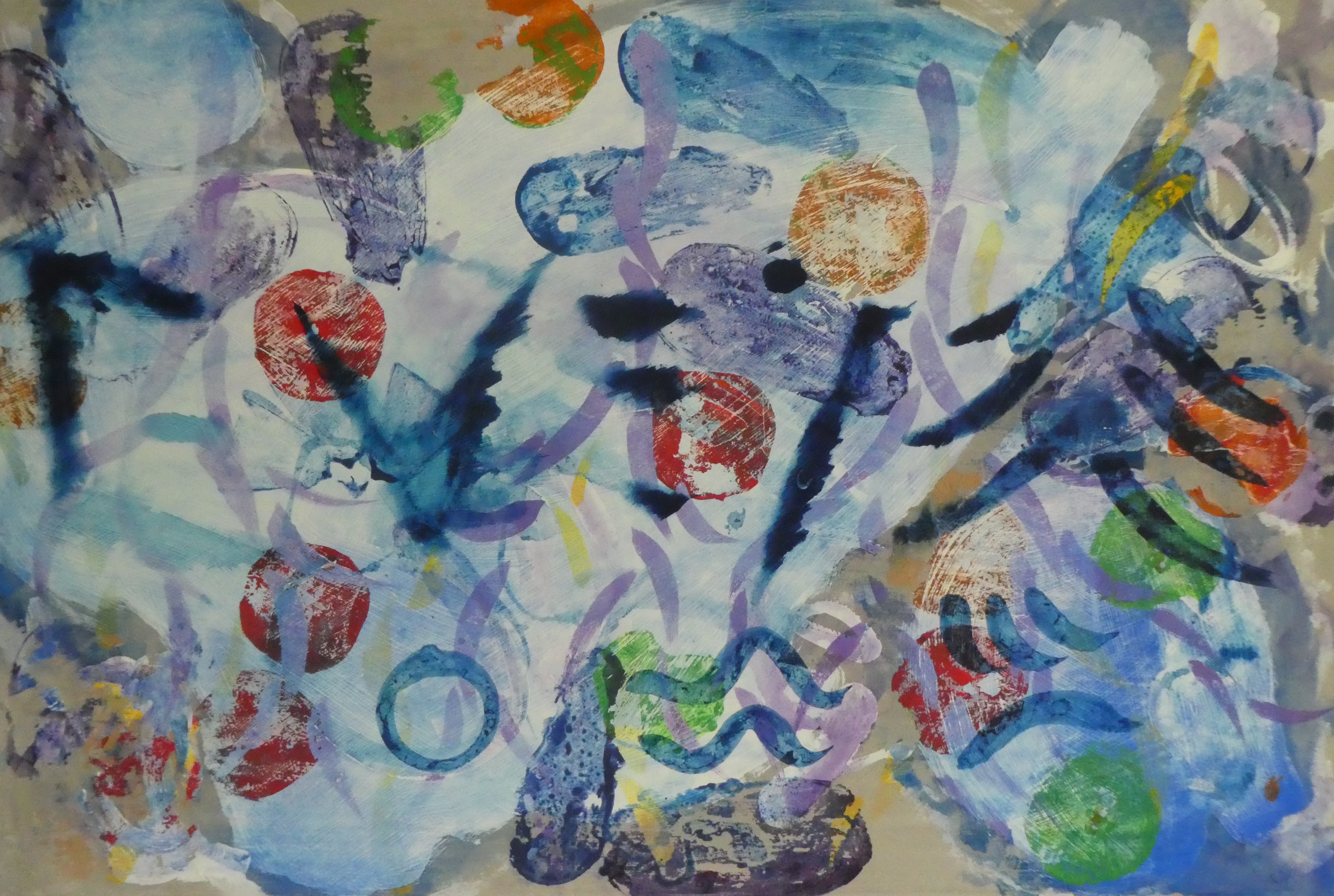 Dried fruits and fluid etchings II